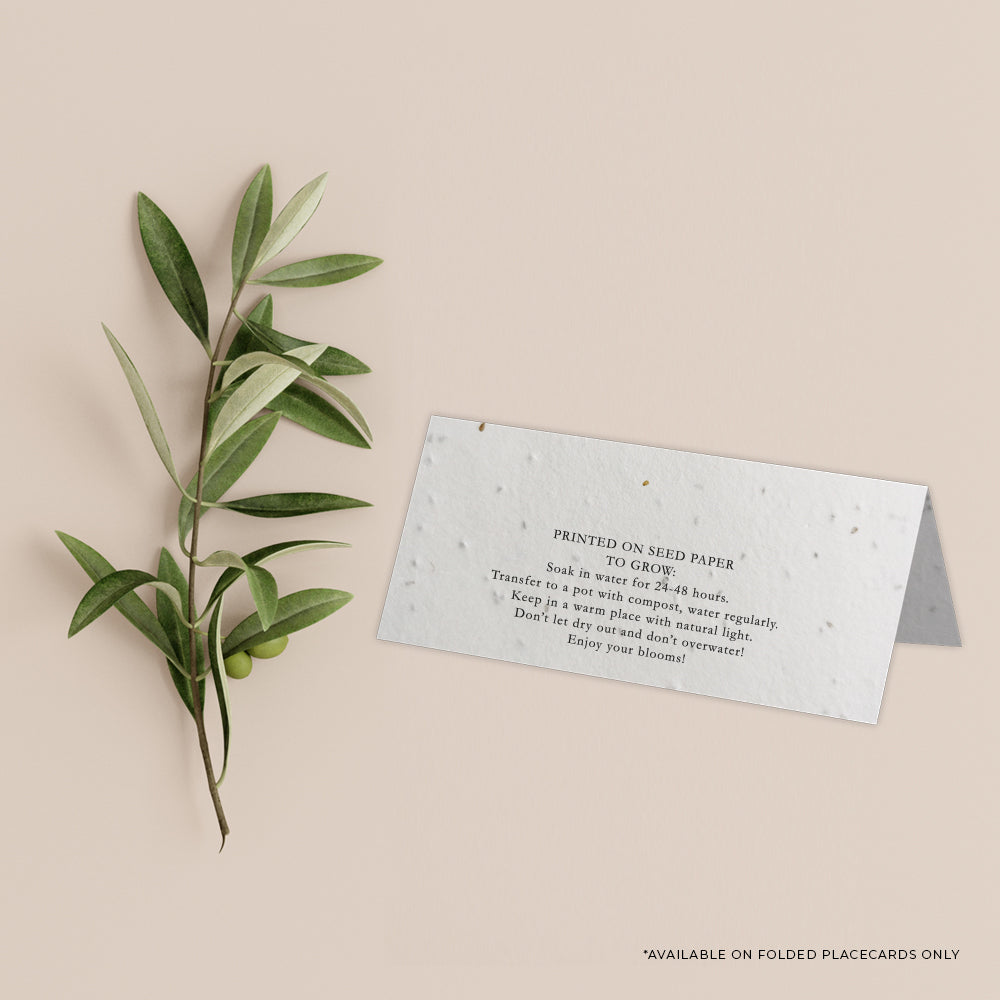 Your Own Design Placecards