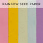 Colour Seed Paper Types