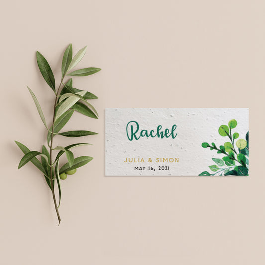 Foliage Placecards